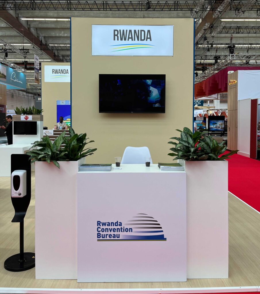 Rwanda exhibition stand at IMEX