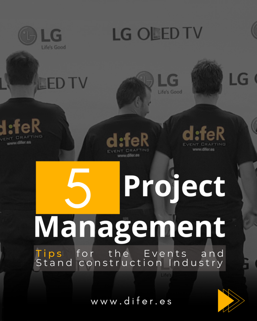 Project Management Tips for the Events and Stand Construction Industry